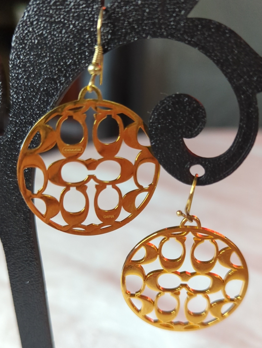 Gold Drop Earrings